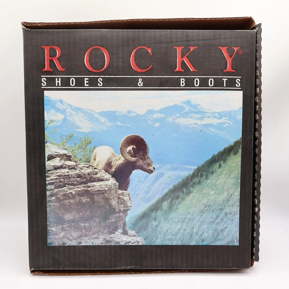 Rocky 6224 Steel Toe Ranger Mens 12 M Brown Leather Gore-Tex Work Boots NWT